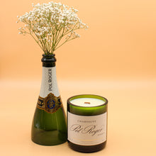 Load image into Gallery viewer, Champagne Candle Gift Set | Pol Roger | Patchouli & Lavender