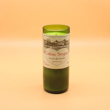 Load image into Gallery viewer, Gift Set Chateau Calon-Segur 1996 | Patchouli & Lavender 100hr Wine Bottle Candle
