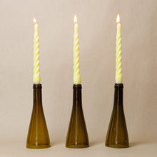 Load image into Gallery viewer, Set of 3 Wine Bottle Candle Holders (Candles Included)