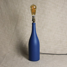 Load image into Gallery viewer, Magnum Wine Bottle Lamp ROYAL BLUE