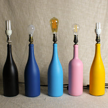 Load image into Gallery viewer, Magnum Wine Bottle Lamp ROYAL BLUE