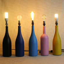 Load image into Gallery viewer, Magnum Wine Bottle Lamp ROYAL BLUE