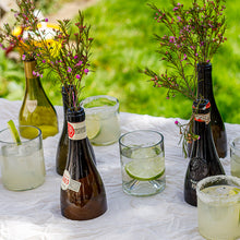 Load image into Gallery viewer, Wine Bottle Candle Holder or Vase. Available For Orders of 5+ (Message Us)