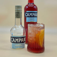 Load image into Gallery viewer, Repurposed Campari Bottle Glasses
