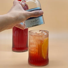 Load image into Gallery viewer, Repurposed Campari Bottle Glasses
