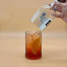 Load image into Gallery viewer, Repurposed Campari Bottle Glasses
