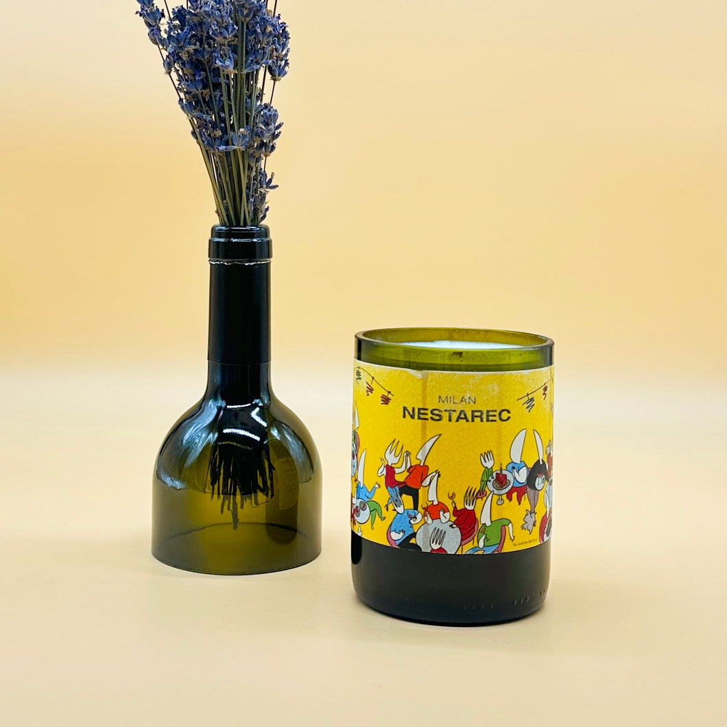 Milan Nestarec Forks & Knives | Juniper & Lemongrass Scented Candle