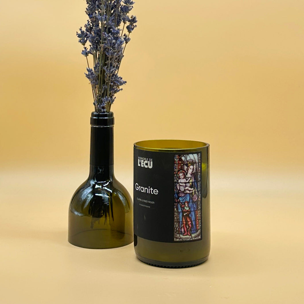 Granite |  Juniper & Lemongrass Scented Candle