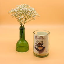 Load image into Gallery viewer, Bubbles Pet Nat | Cinnamon &amp; Orange | Wine Bottle Candle
