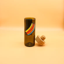 Load image into Gallery viewer, Rainbow | Wine Bottle Storage Jar with Cork Lid

