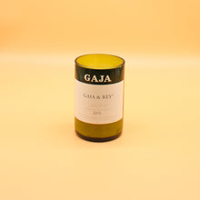 Load image into Gallery viewer, Gaja Gaia &amp; Rey 2015 | Parsley Seed &amp; Basil | Wine Bottle Scented Candle
