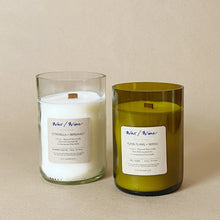 Load image into Gallery viewer, Belle Naturelle |  Juniper &amp; Lemongrass Wine Bottle Scented Candle
