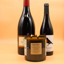 Load image into Gallery viewer, DOUBLE WICK Bianchetto | 100+hrs Magnum Wine Bottle Candle | Parsley Seed &amp; Basil
