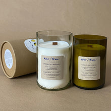 Load image into Gallery viewer, Les Dolomies | Juniper &amp; Lemongrass Scented Wine Bottle Candle
