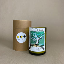 Load image into Gallery viewer, Les Dolomies | Juniper &amp; Lemongrass Scented Wine Bottle Candle
